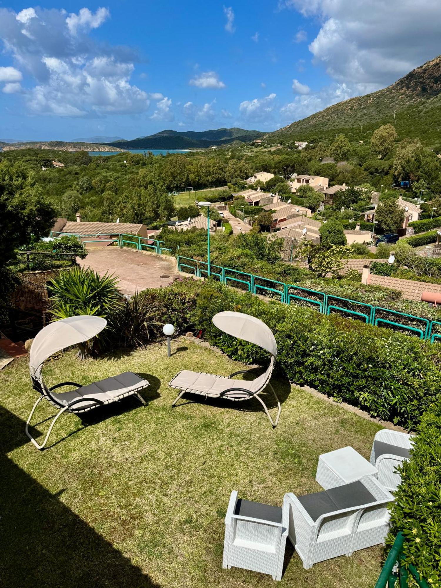 Villa Perdalonga, Vista Mare Sea View Tuerredda Теулада Экстерьер фото